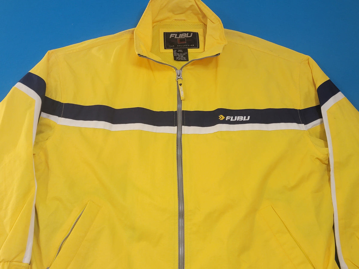 Fubu The Collection International Vintage 90s Y2K All Weather Zip Up Jacket