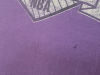 Los Angeles LA Lakers 80's Vintage Distressed Faded Single Stitch T-Shirt