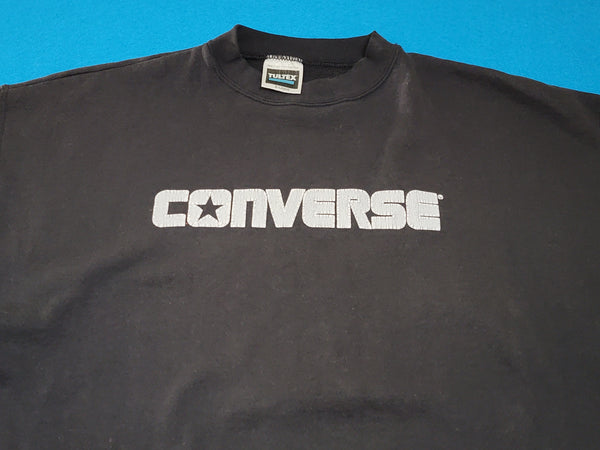 Converse Spellout Big Logo Vintage 90's Made in USA Crew Neck Sweatshirt