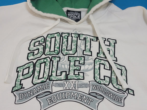 Southpole Authentic Collection Vintage Y2K Stitched Dynamic Worldwide Hoodie Sweatshirt