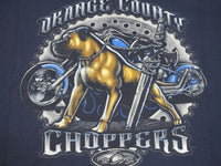 Orange County Choppers Junkyard Dog Vintage Y2K 2001 Motorcycle Biker T-Shirt