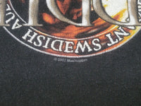 Meshuggah Deviant Swedish Audio 2002 Y2K Vintage Progressive Metal Hard Rock Band T-Shirt