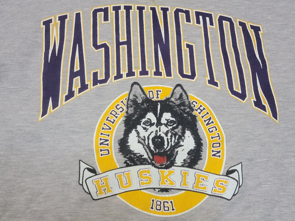 University of Washington Huskies Vintage 90's Heavy Weight Sweatshirt