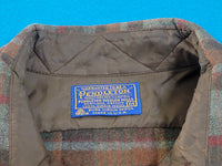 Pendleton Woolen Mills Vintage Plaid Made in USA 70's Board Button Up Shirt