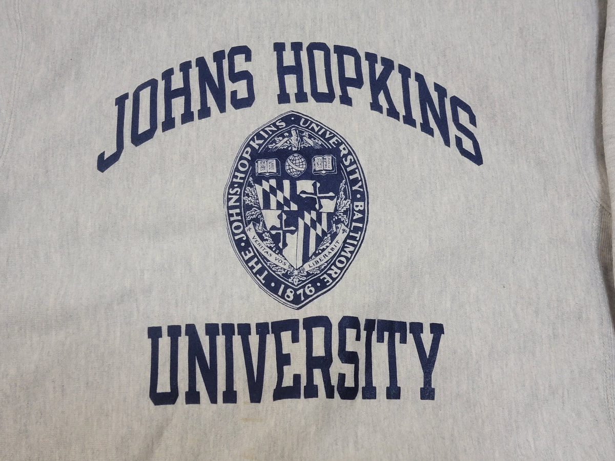 John Hopkins University Vintage Champion 90's Reverse Weave Crewneck Sweatshirt