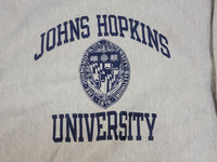 John Hopkins University Vintage Champion 90's Reverse Weave Crewneck Sweatshirt