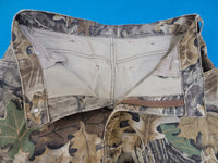 Cabelas Realtree Camo Pants Hardwoods Made in USA Hunting Loop Rugged Jeans