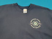 Seattle Mariners Vintage 90's 1995 American League Playoffs Crewneck Sweatshirt
