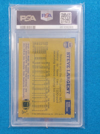 Steve Largent 1977 - 1989 Complete Basic Topps Player Set PSA Graded Mint 9 & 10 (RC)