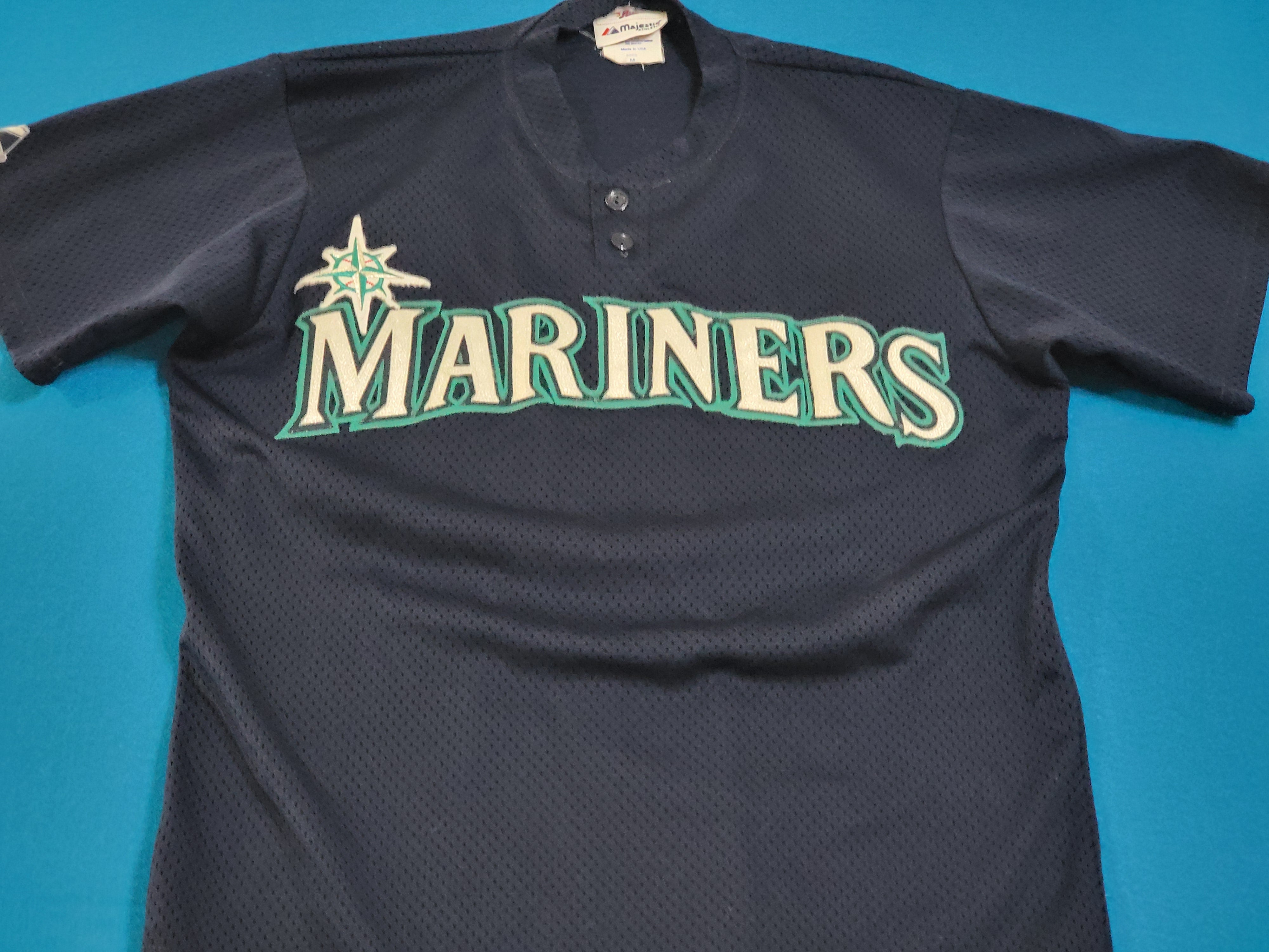Seattle Mariners Vintage USA Made Majestic Authentic Collection