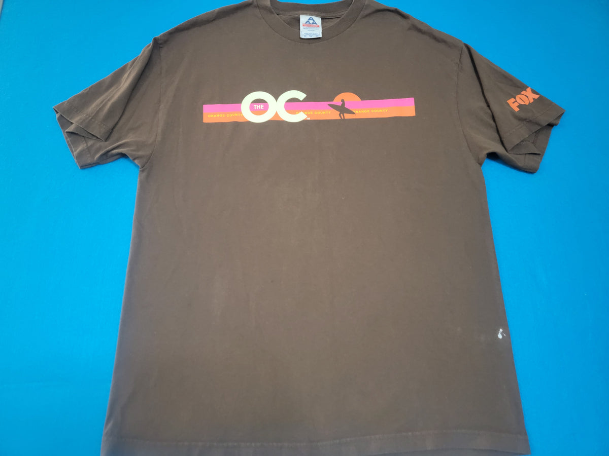 The OC Fox Orange County Series Vintage Y2K TV Promo Series T-Shirt