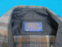Pendleton Woolen Mills Vintage Plaid Made in USA 70's Board Button Up Shirt