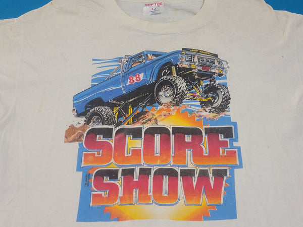 Monster Truck Rally Sod Shark Bigfoot Look-Alike Ford Vintage 80s Score Show T-Shirt