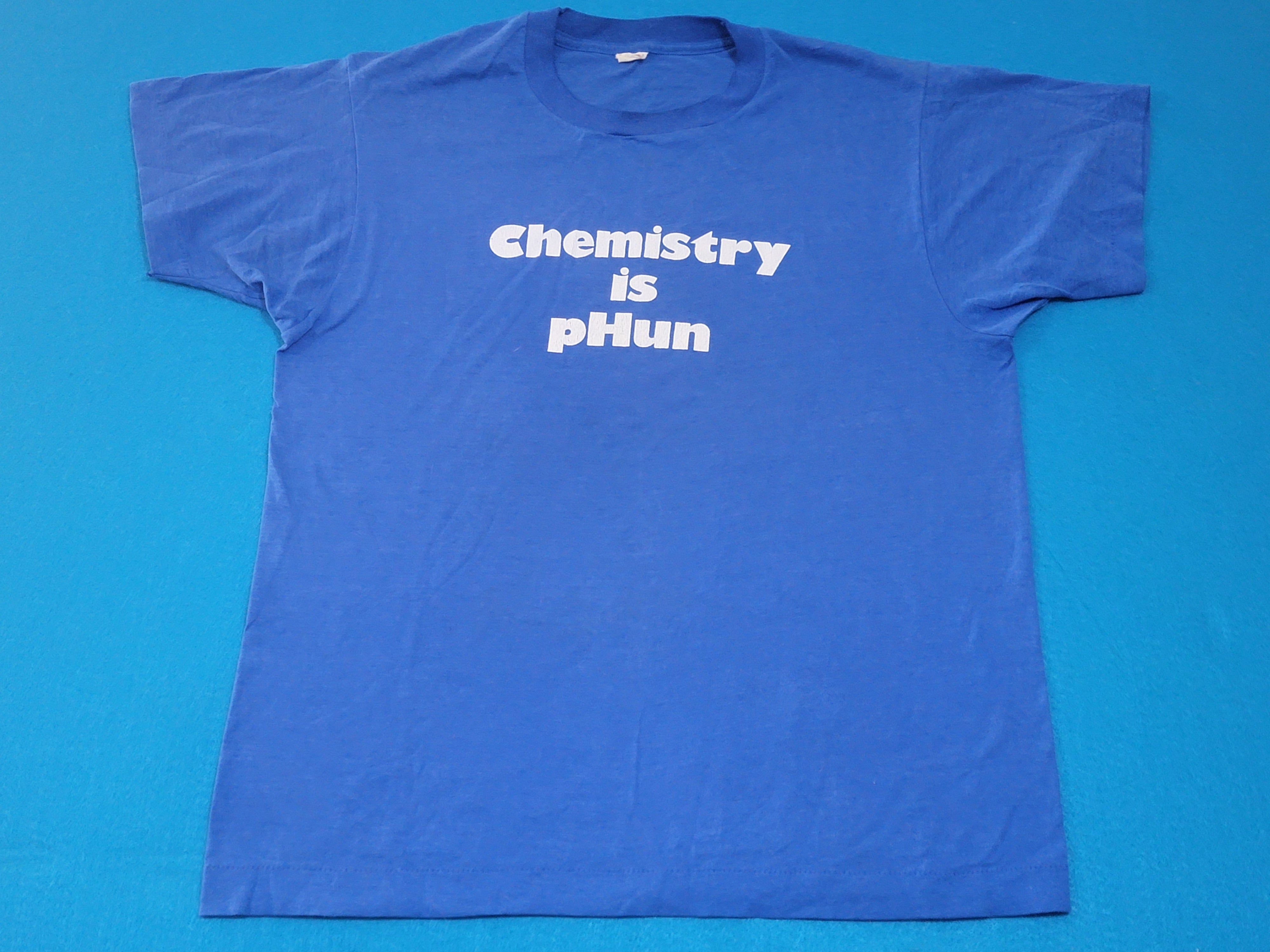 Chemistry is pHun Vintage 80's Science Nerd Screen Stars USA T