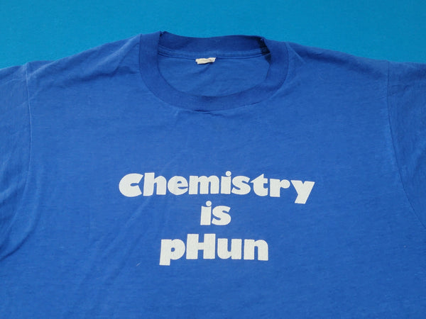 Chemistry is pHun Vintage 80's Science Nerd Screen Stars USA T-Shirt