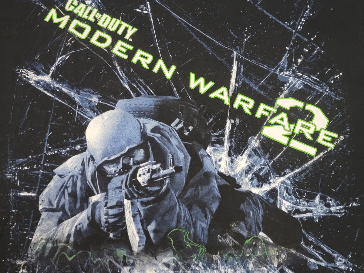 Call of Duty Modern Warfare 2 2009 Activision Video Game Promo T-Shirt