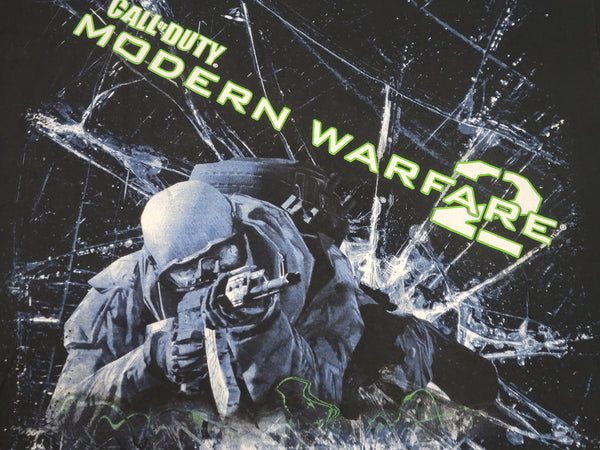 Call of Duty Modern Warfare 2 2009 Activision Video Game Promo T-Shirt
