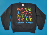 Seattle Goodwill Games 1990 Vintage 90's USA Made Grandma's Crewneck Sweatshirt