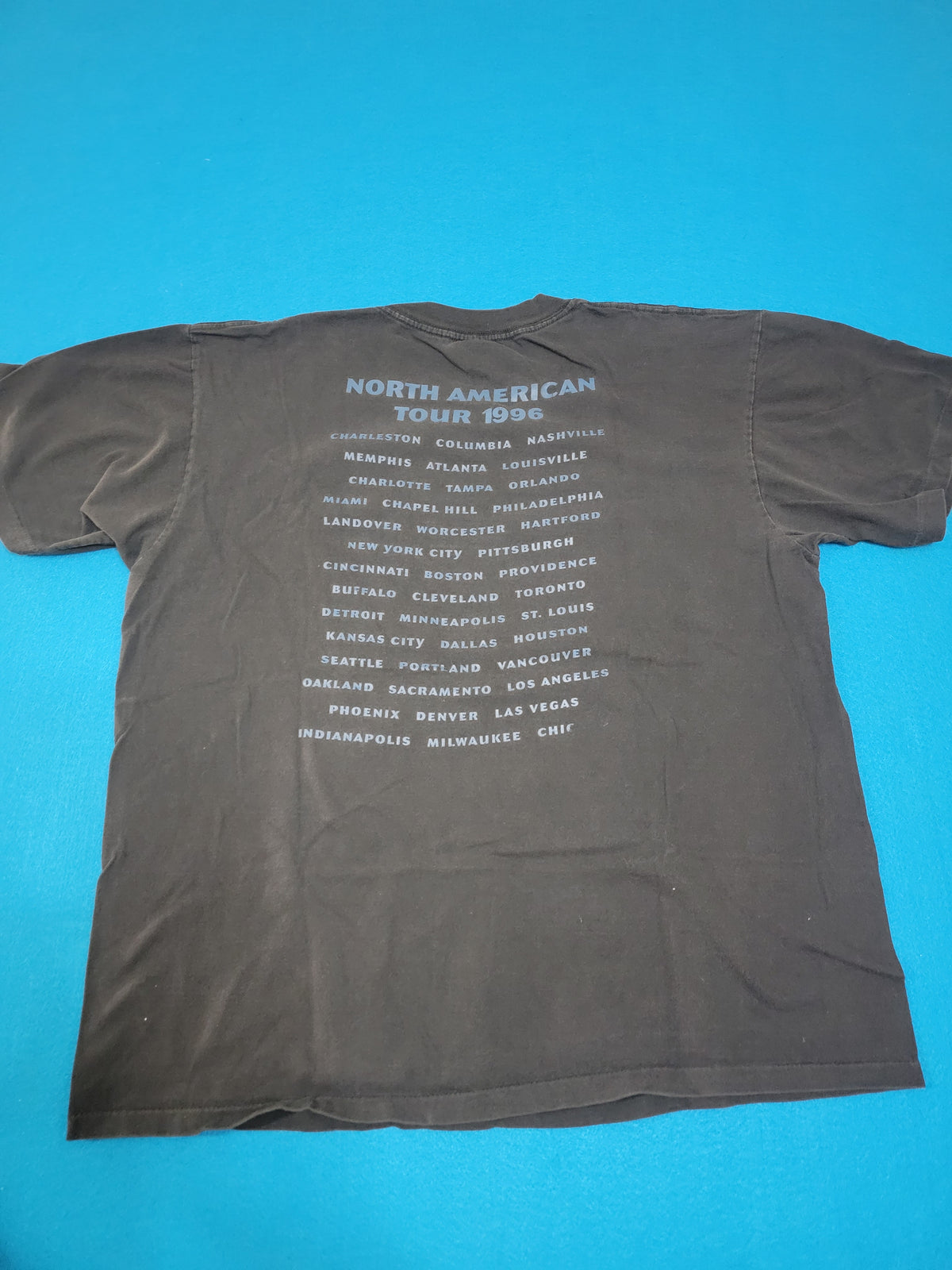 Bob Seger 1996 Silver Bullet Band Winterland American Tour Single Stitch T-shirt