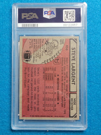 Steve Largent 1977 - 1989 Complete Basic Topps Player Set PSA Graded Mint 9 & 10 (RC)