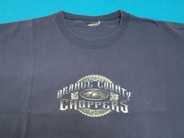 Orange County Choppers Junkyard Dog Vintage Y2K 2001 Motorcycle Biker T-Shirt