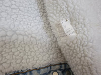 Levis San Francisco Vintage 80's Acid Wash Sherpa Lined Made in USA Distressed Denim Jean Jacket