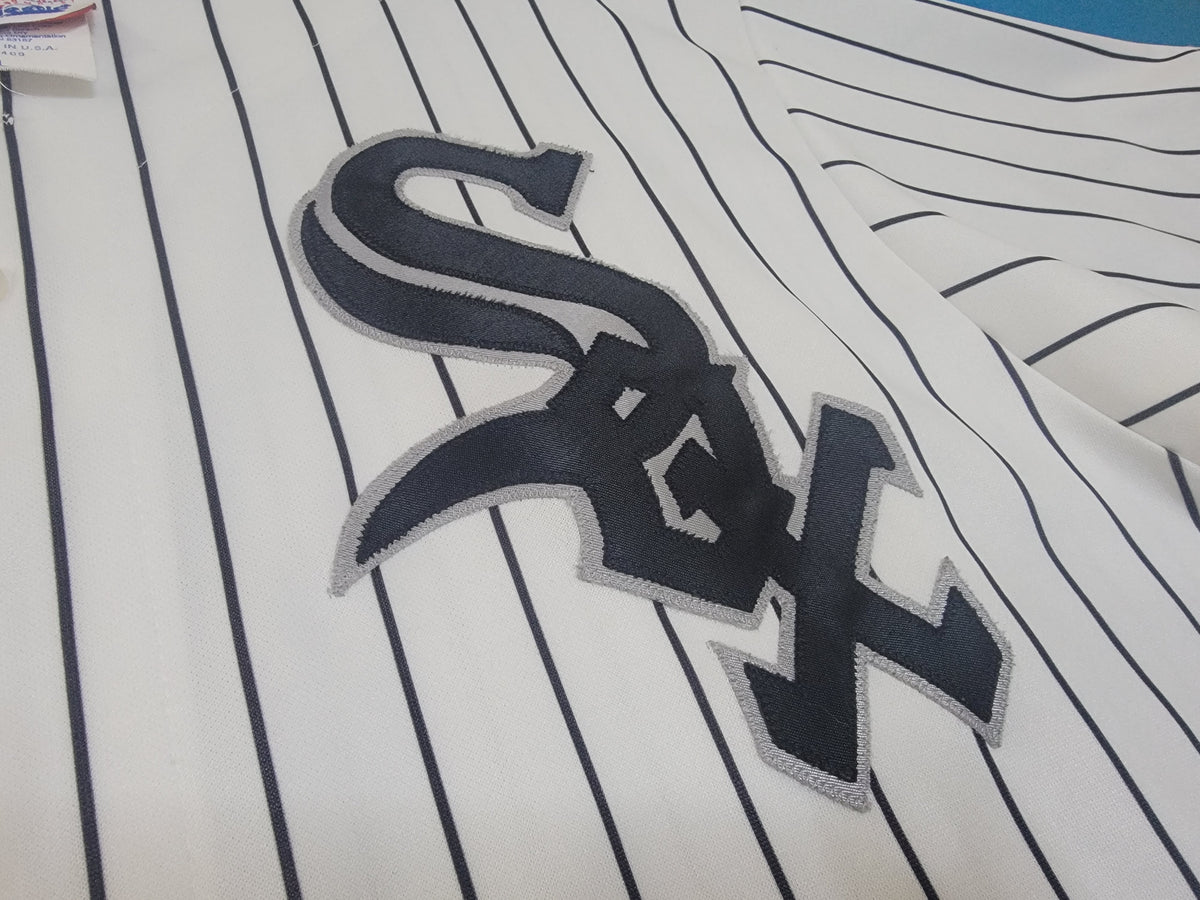 Chicago Whitesox Pinstripe Majestic Made in USA MLB Genuine Merchandise Jersey