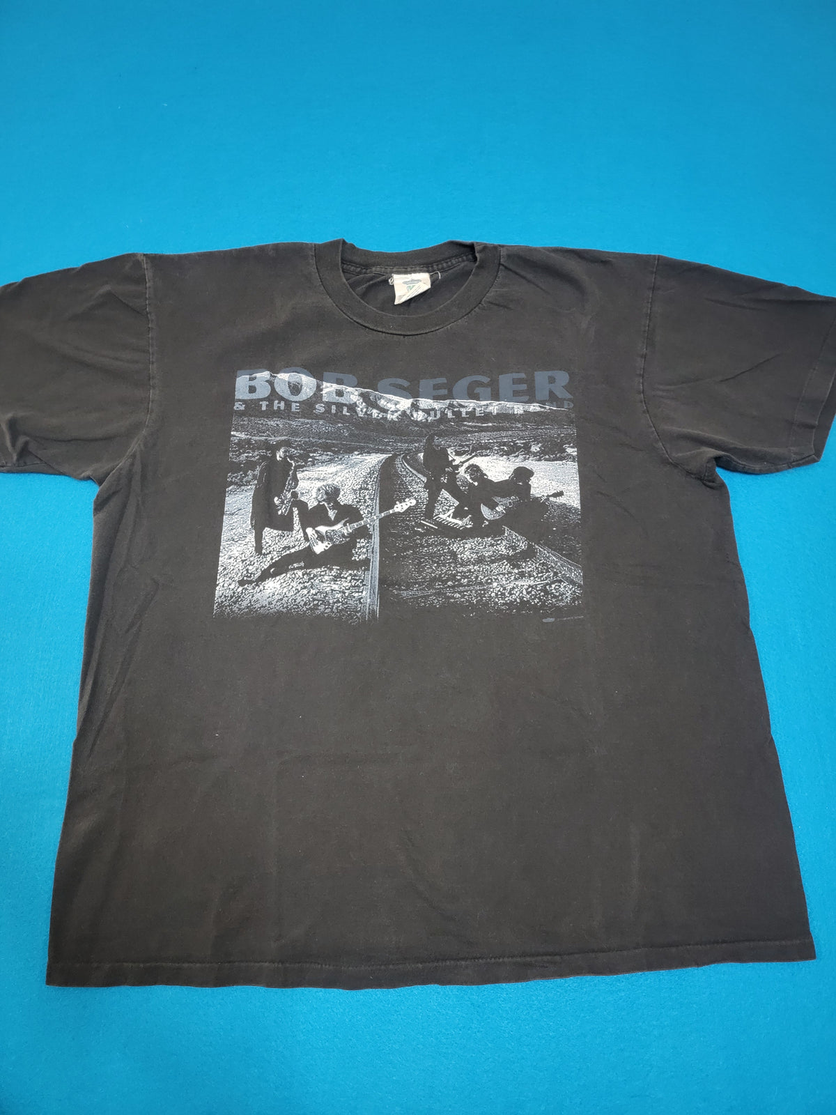 Bob Seger 1996 Silver Bullet Band Winterland American Tour Single Stitch T-shirt