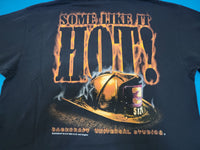 Backdraft Some Like It Hot Universal DeNiro 1996 Vintage 90's Movie Promo T-Shirt