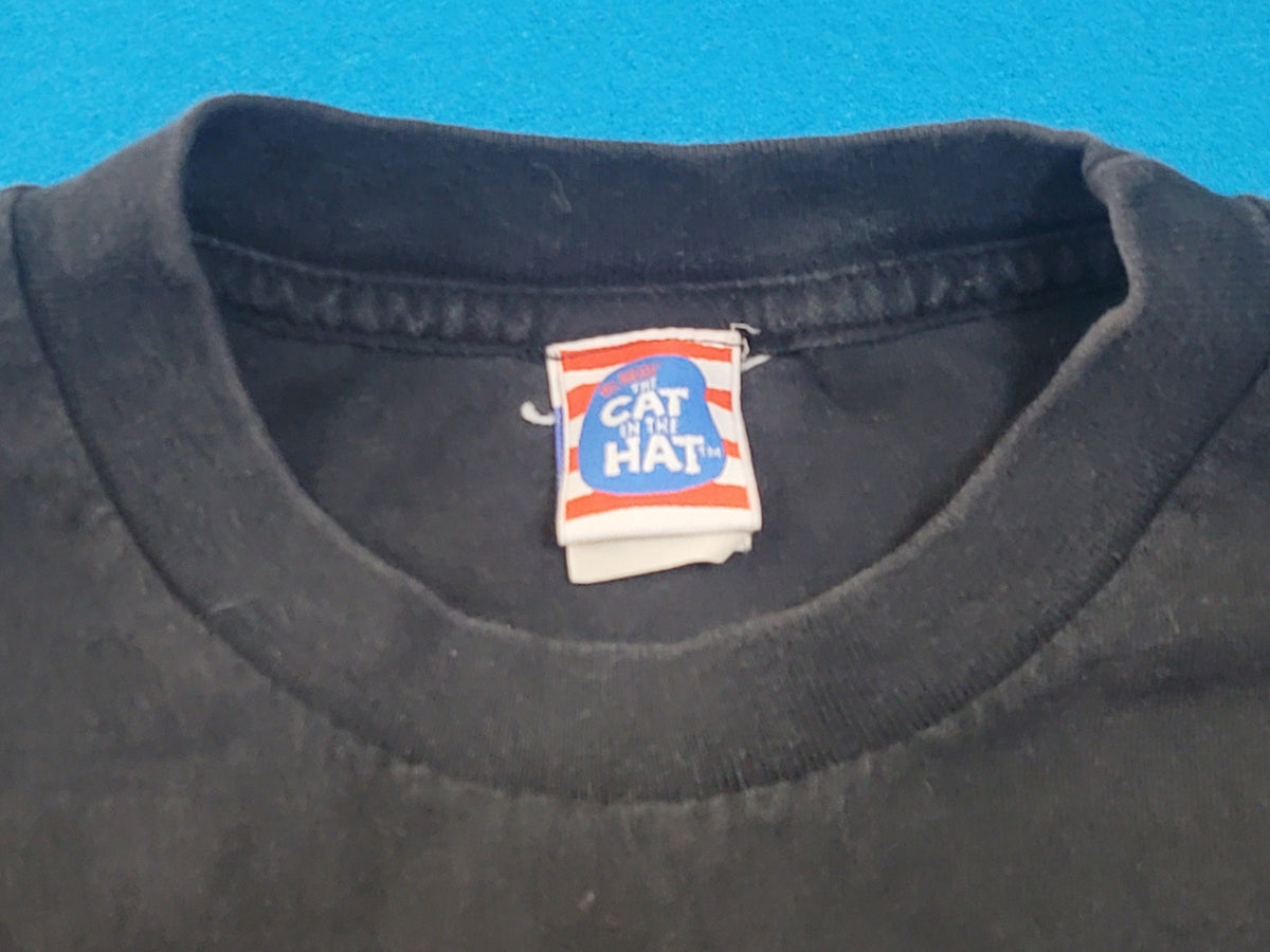 Cat In The Hat Dr Seuss Party Animal Thing 1 Vintage Y2K 2003 Movie Promo T-Shirt
