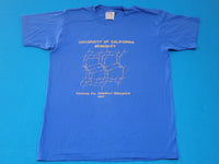 University of California Berkeley Vintage 80's Science Nerd Chemical Education 1987 USA T-Shirt