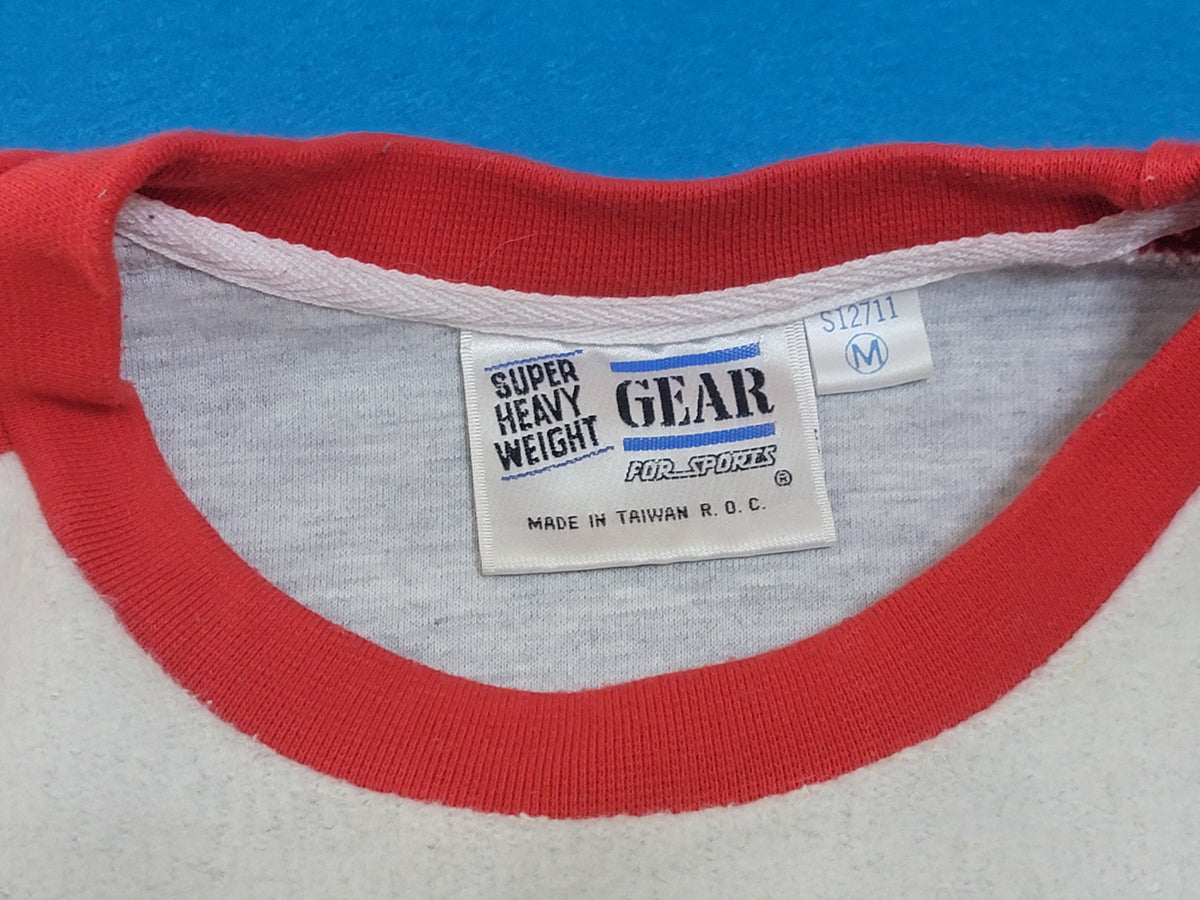 Washington State University WSU Cougars Vintage 90's Basketball Crewneck Sweatshirt