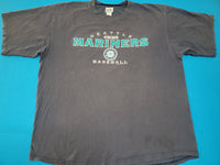 Seattle Mariners 2000 Y2K Vintage 00's XXL Logo Short Sleeve T-Shirt