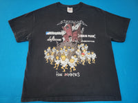 Metallica Limp Bizkit Deftones Linkin Park Mudvayne Inmates Summer Sanitarium 2003 Tour T-Shirt