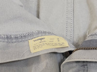 Wrangler 13MWZPG Vintage Tyvek Tag Made in USA Vintage 70's Scovill Zipper Denim Gray Jeans