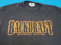 Backdraft Some Like It Hot Universal DeNiro 1996 Vintage 90's Movie Promo T-Shirt