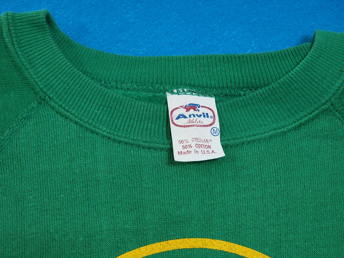 Camp Sawtooth Sun Valley Idaho Tourist  Vintage 80's USA Made Grandma's Crewneck Sweatshirt