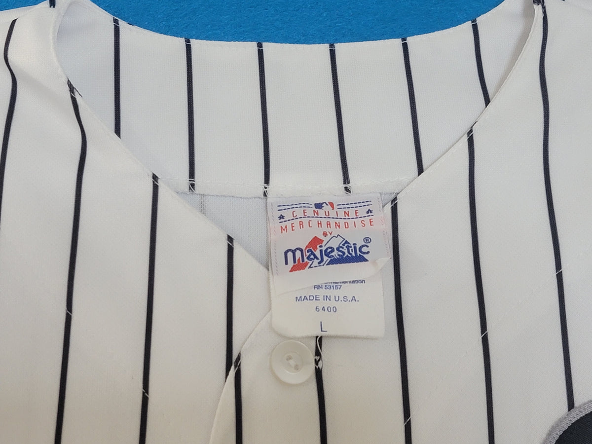 Chicago Whitesox Pinstripe Majestic Made in USA MLB Genuine Merchandise Jersey