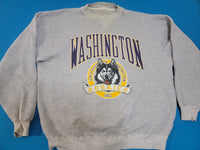 University of Washington Huskies Vintage 90's Heavy Weight Sweatshirt