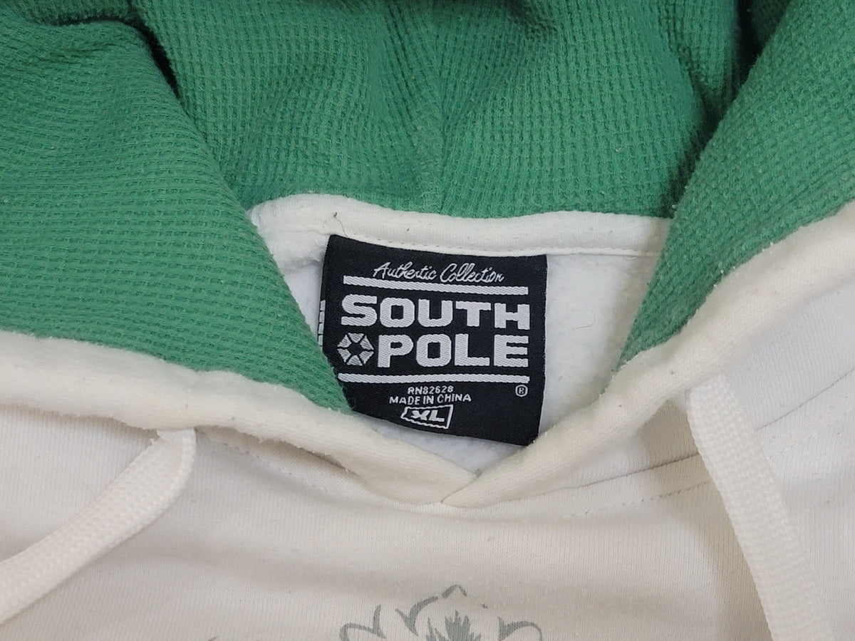 Southpole Authentic Collection Vintage Y2K Stitched Dynamic Worldwide Hoodie Sweatshirt