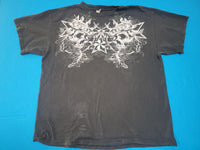 Affliction Style Skull Vintage Y2K Biker MMA T-Shirt