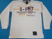 G Unit 50 Built To Last Heavyweight Vintage Y2K Long Sleeve Streetwear T-Shirt