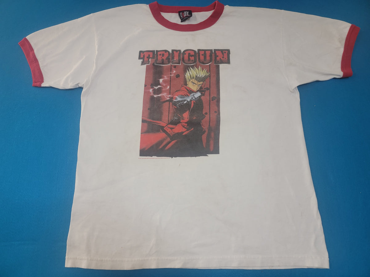 Trigun 2003 Yasuhiro Vintage Y2K 2000 Anime Shonen Gun Pose T-Shirt