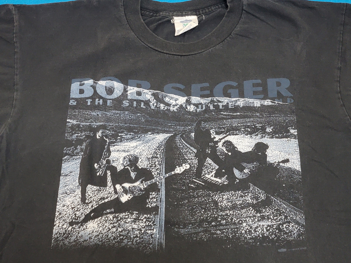 Bob Seger 1996 Silver Bullet Band Winterland American Tour Single Stitch T-shirt