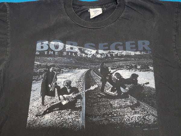 Bob Seger 1996 Silver Bullet Band Winterland American Tour Single Stitch T-shirt