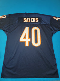 Chicago Bears Throwback 1977 Mitchell & Ness #40 Gale Sayers Hall of Fame USA Made Authentics Jersey