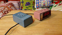 Vintage Spartus Pink Digital Alarm Clocks Pink 1970's or 1980's