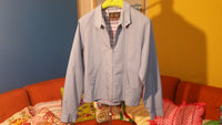 Sears Sportswear Perma-Prest The Mens Store Jacket Blue Vintage 1970s