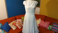 Signor California Vintage Summer Dress New, w/ Matching Fabric Belt. NWOT. Cute!