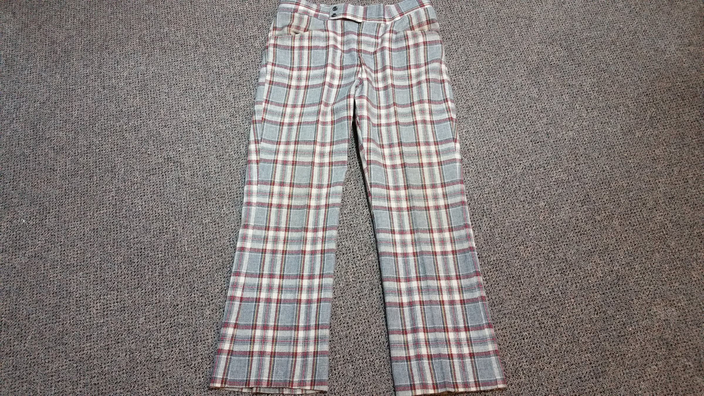 Vintage Plaid 70's Disco Leisure Suit. Totally Awesome. – thefuzzyfelt